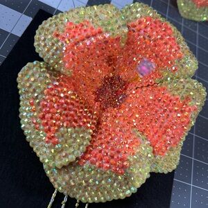 Zara Larsson Inspired Hibiscus Flower hair clip